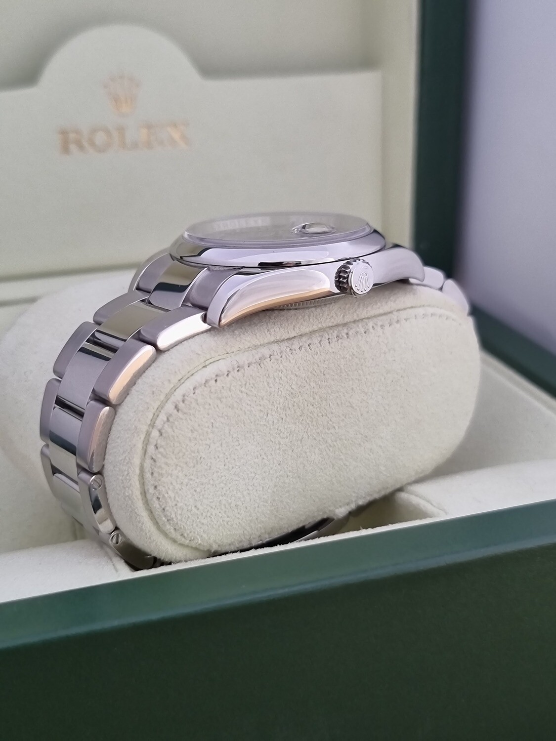 Rolex Datejust 116200 36mm Black Roman Numeral Dial