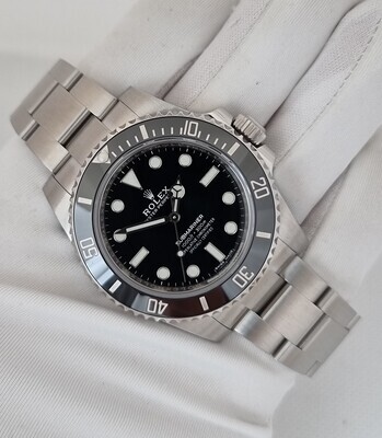 Rolex Submariner 114060 - 2017 Full Set - Some Stickers &amp; original receipt