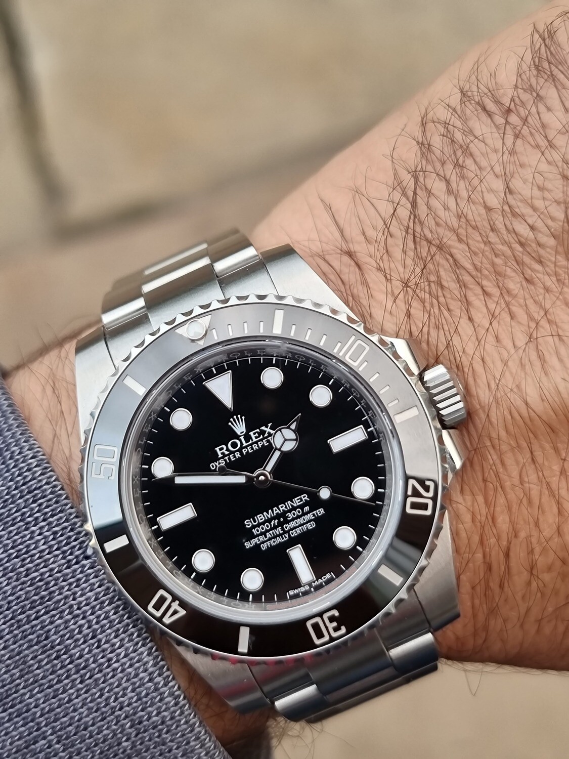 Rolex Submariner 114060 - 2017 Full Set - Some Stickers &amp; original receipt