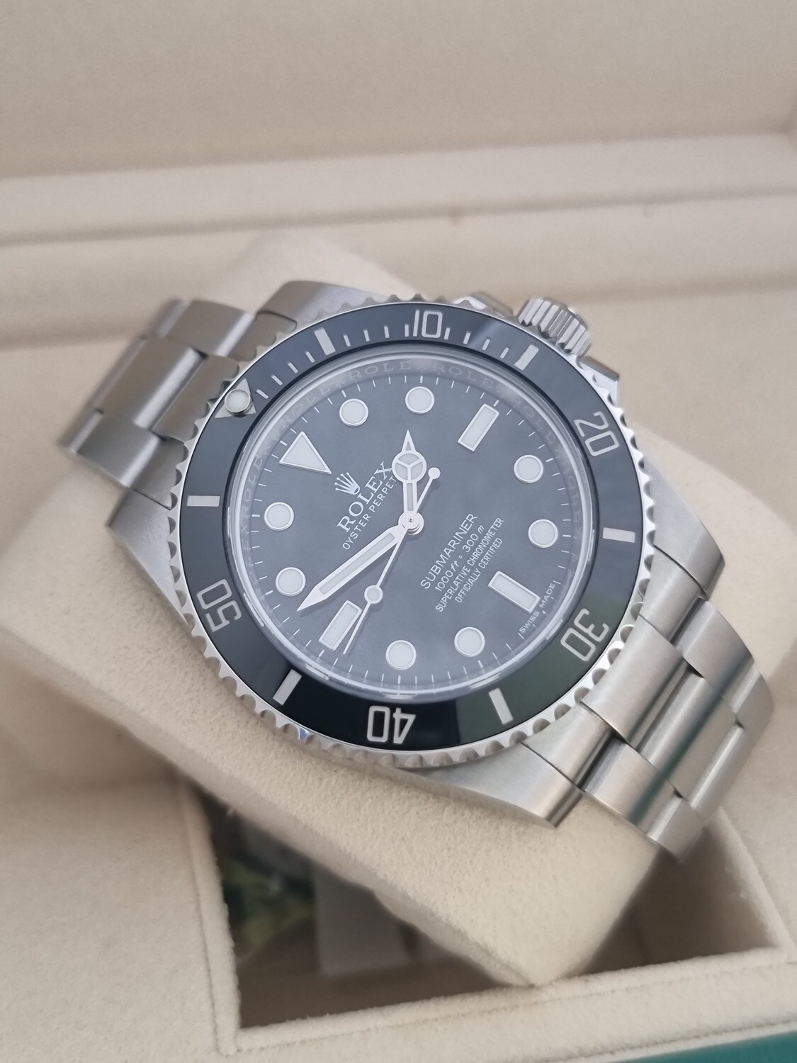 Rolex Submariner 114060 - 2017 Full Set - Some Stickers &amp; original receipt