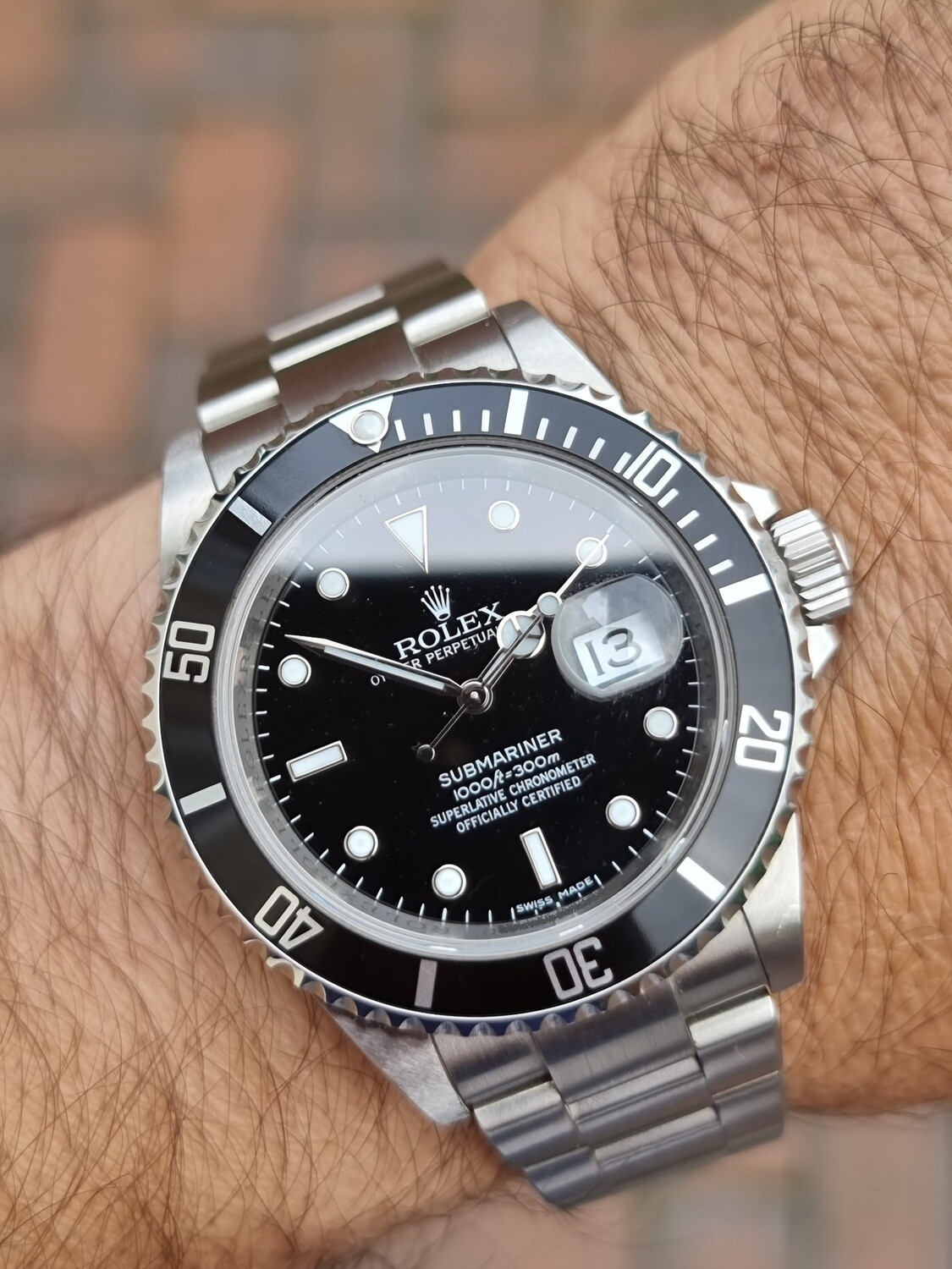 Rolex sub 16610 tc best sale