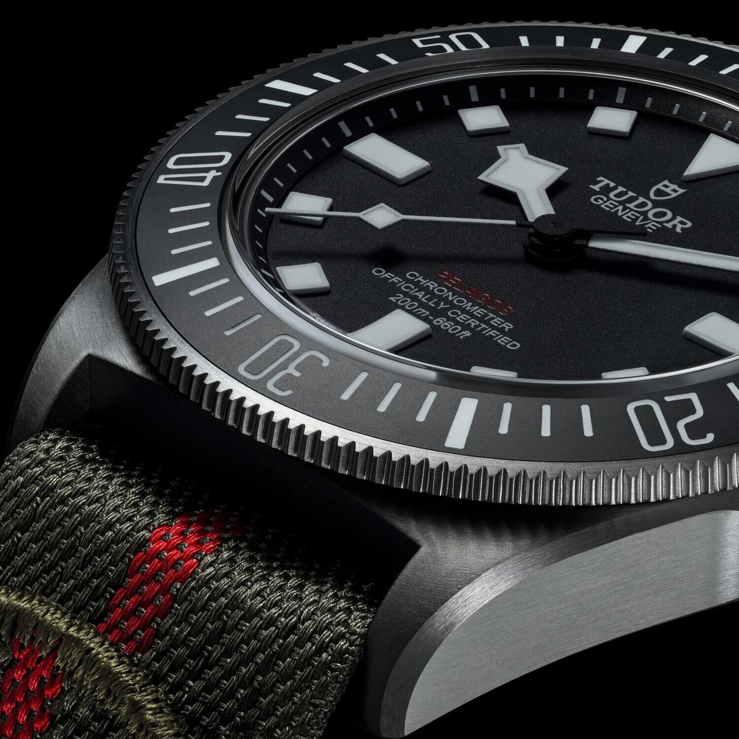 Tudor Pelagos FXD Black M25717N, New US Navy, 2023 Stickered Full Set
