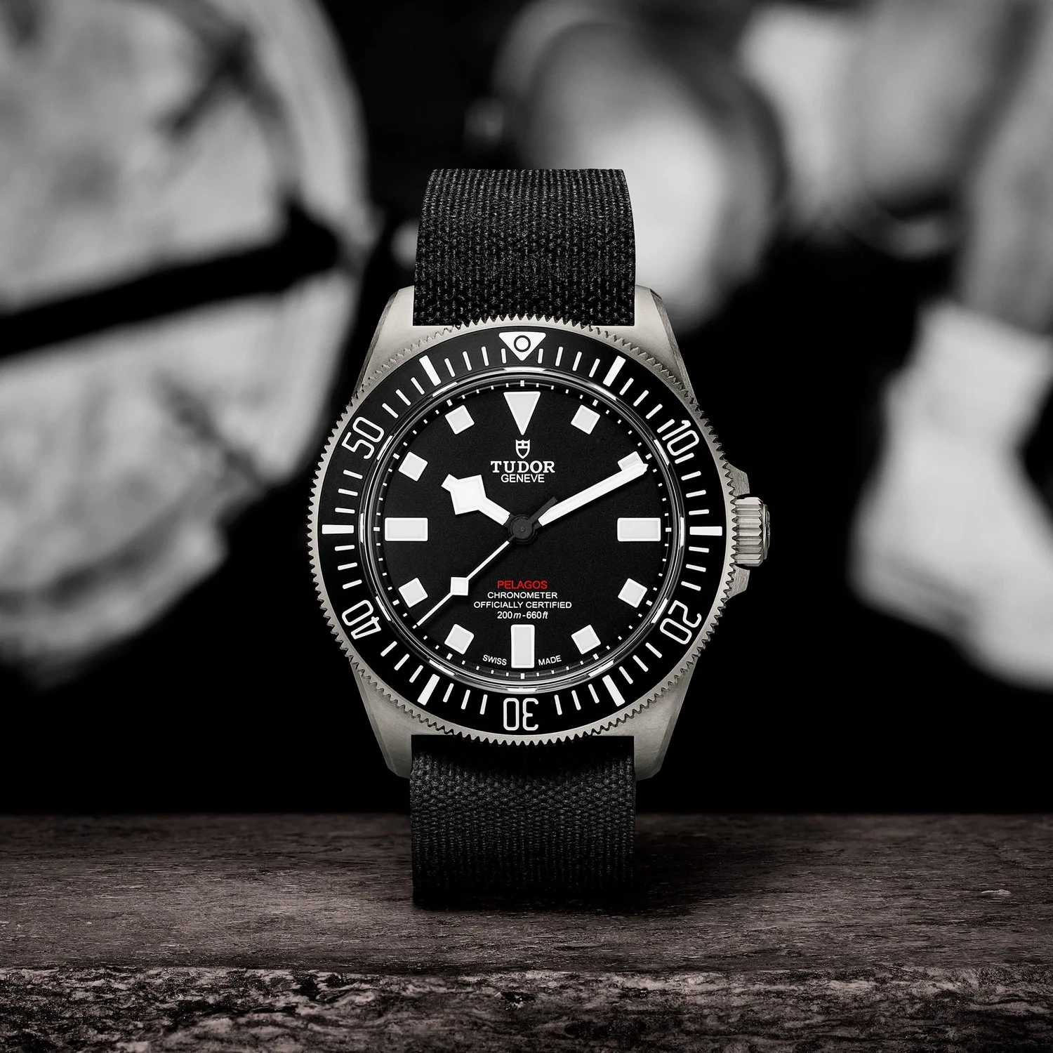 Tudor Pelagos FXD Black M25717N, New US Navy, 2023 Stickered Full Set
