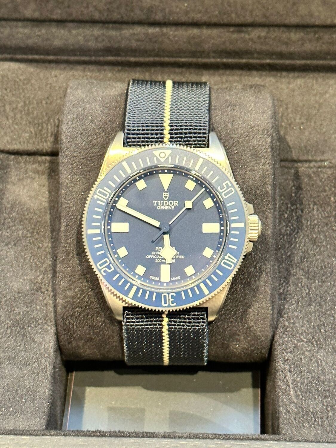 Tudor Pelagos FXD Blue Marine Nationale, M25707B - 2022 Full Set