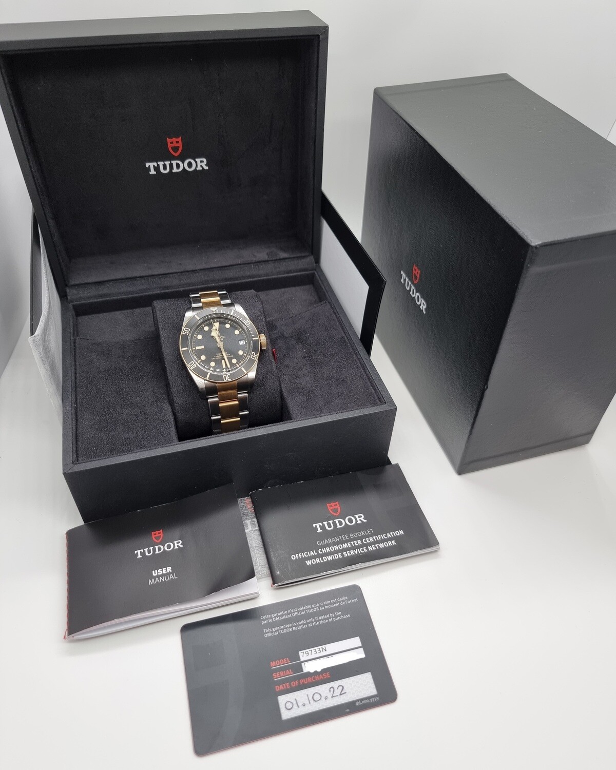 Tudor BlackBay S&amp;G 79733N - 2022 Full Set, Excellent Condition