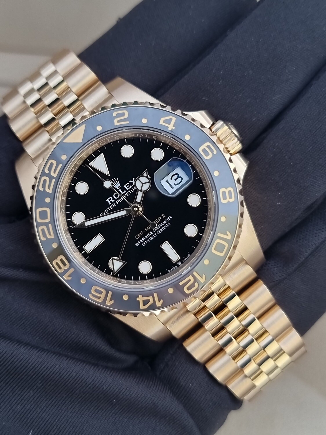 Rolex GMT Mater II 126718GRNR 2023, Full Set, New/Unworn, Some Stickers