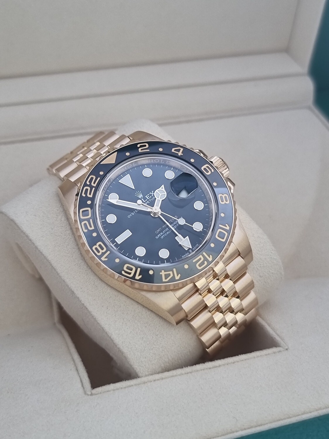 Rolex GMT Mater II 126718GRNR 2023, Full Set, New/Unworn, Some Stickers