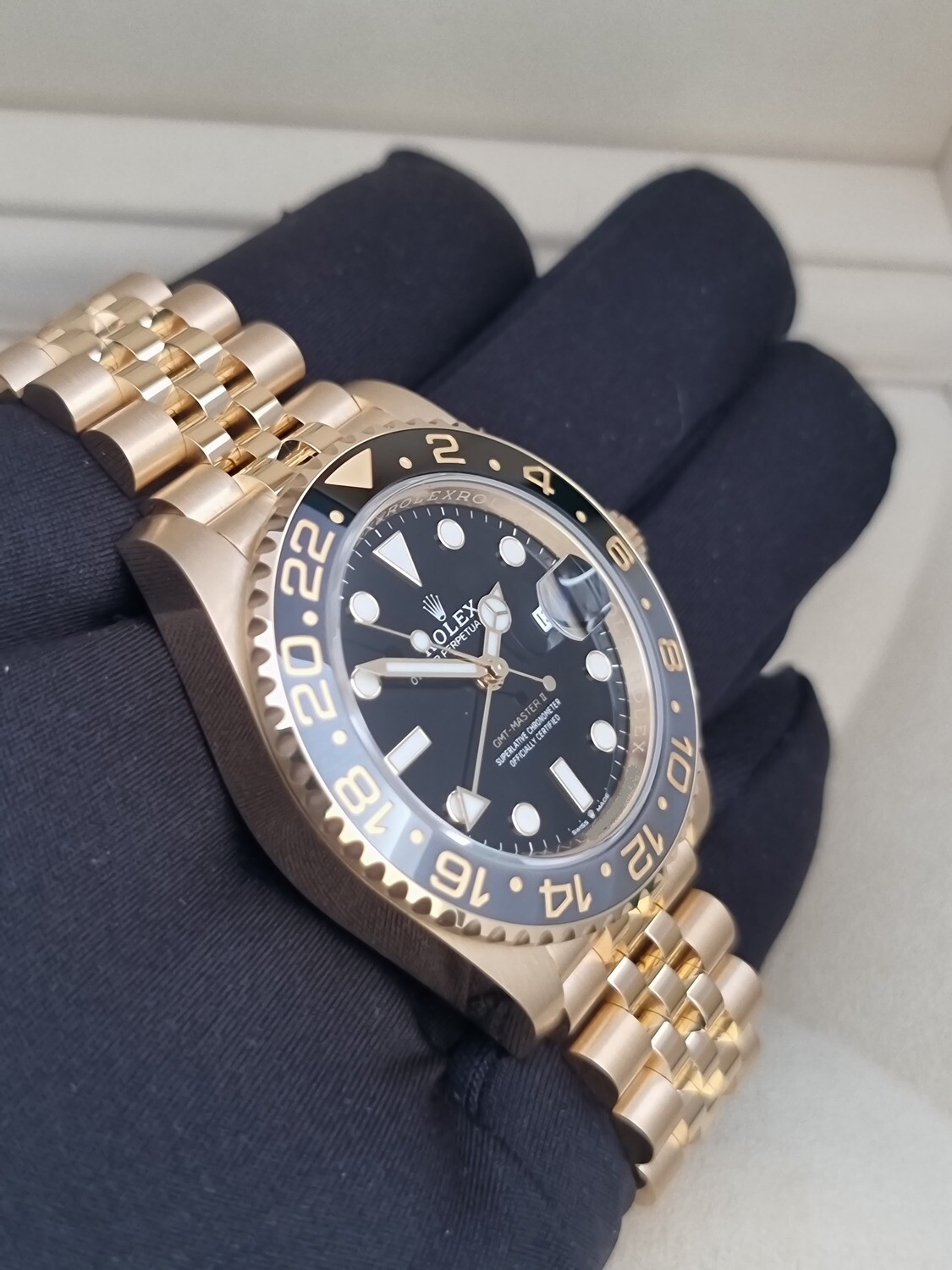 Rolex GMT Mater II 126718GRNR 2023, Full Set, New/Unworn, Some Stickers