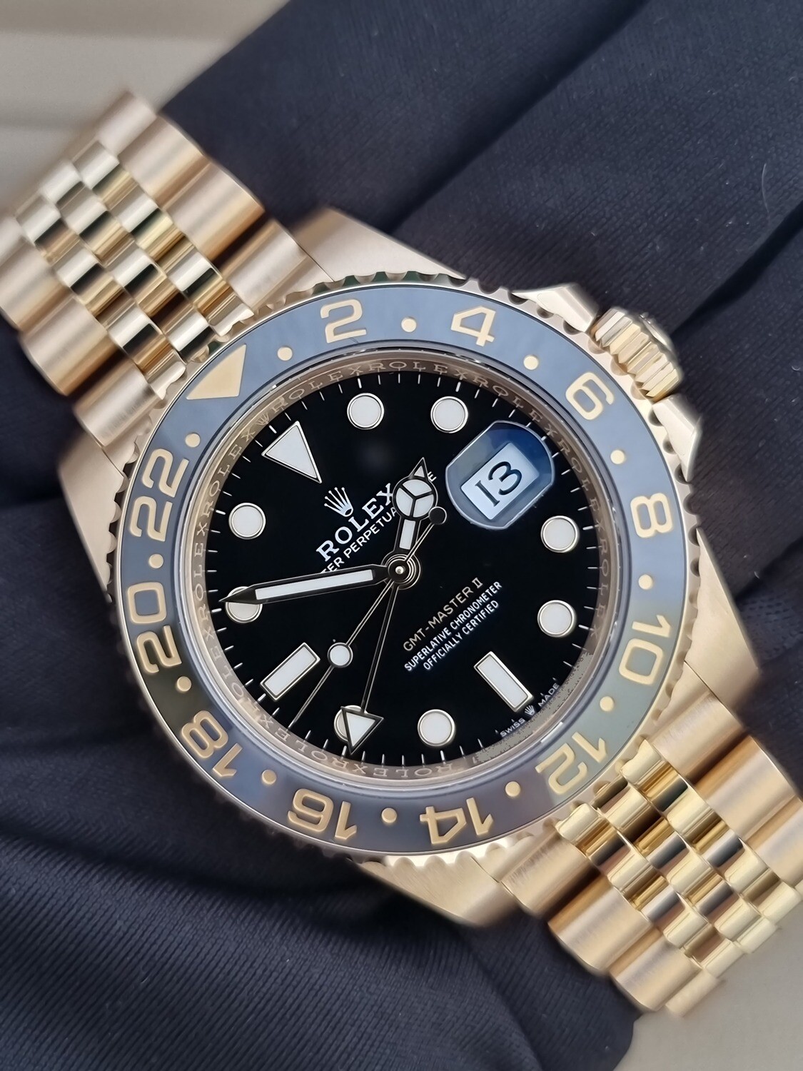 Rolex GMT Mater II 126718GRNR 2023, Full Set, New/Unworn, Some Stickers
