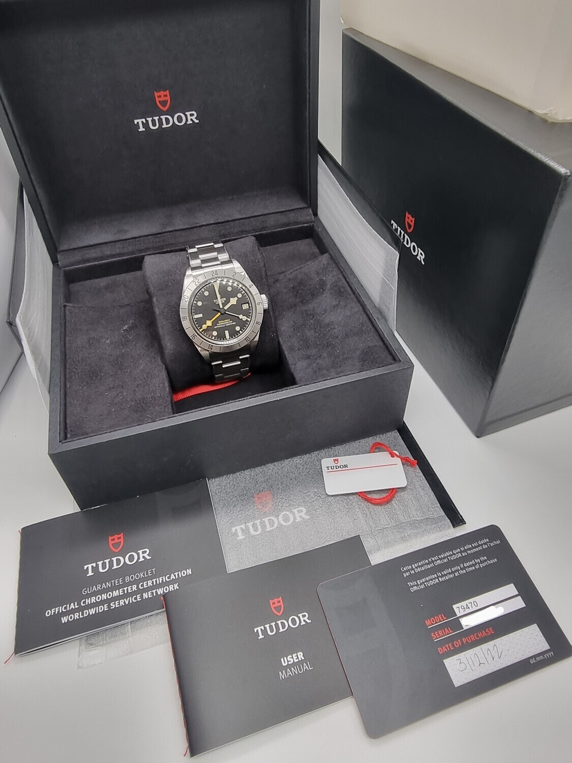 Tudor Black Bay Pro 79470 - 2022 Full Set, Superb condition