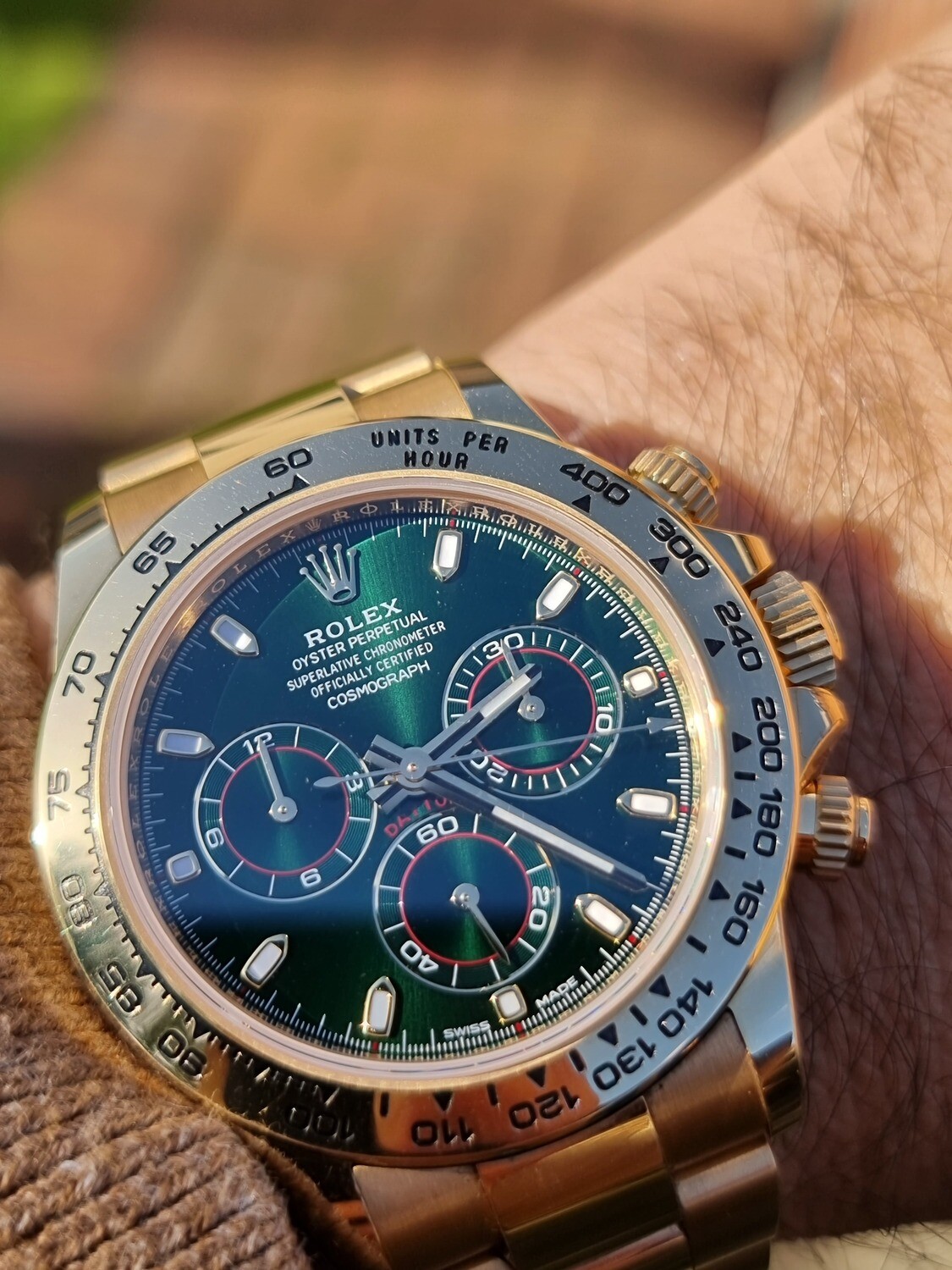 Rolex Daytona 116508 Green Dial &#39;John Mayer&#39; - 2019 Full Set, Now Discontinued