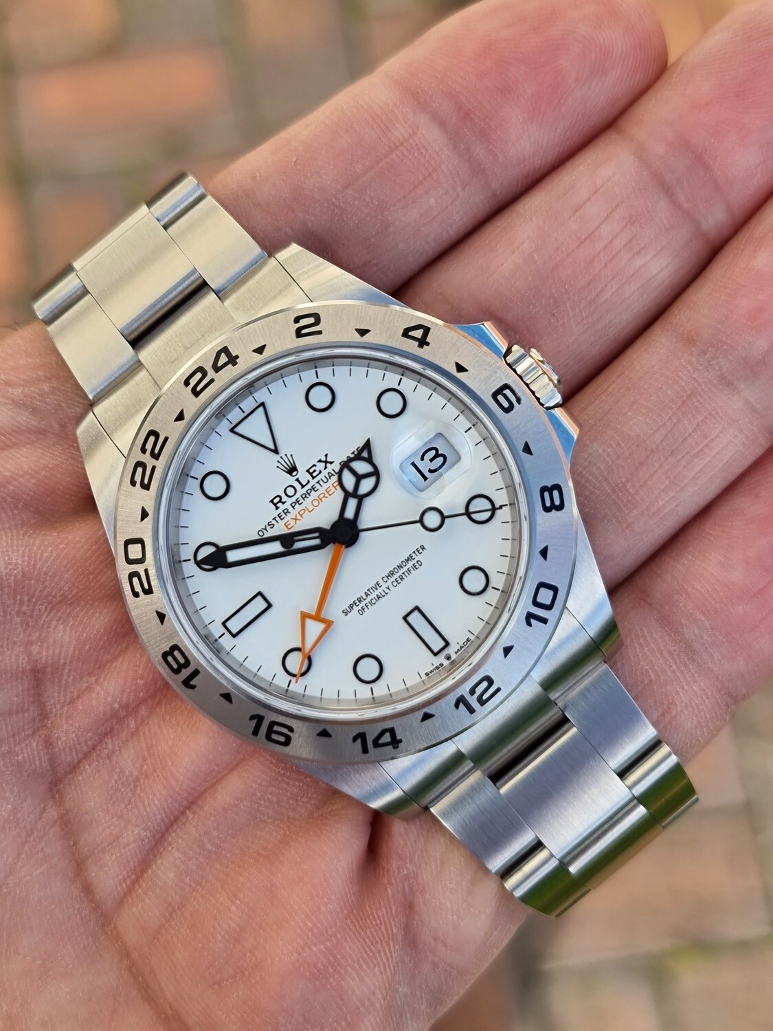How to set rolex explorer ii new arrivals