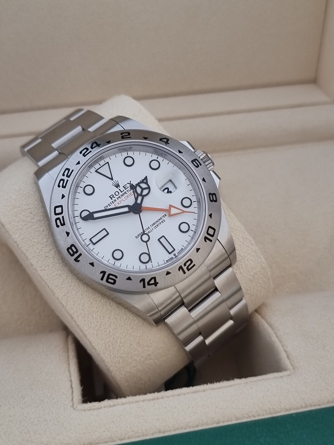 Rolex Explorer II 226570, 2023 Full Set, Excellent Condition