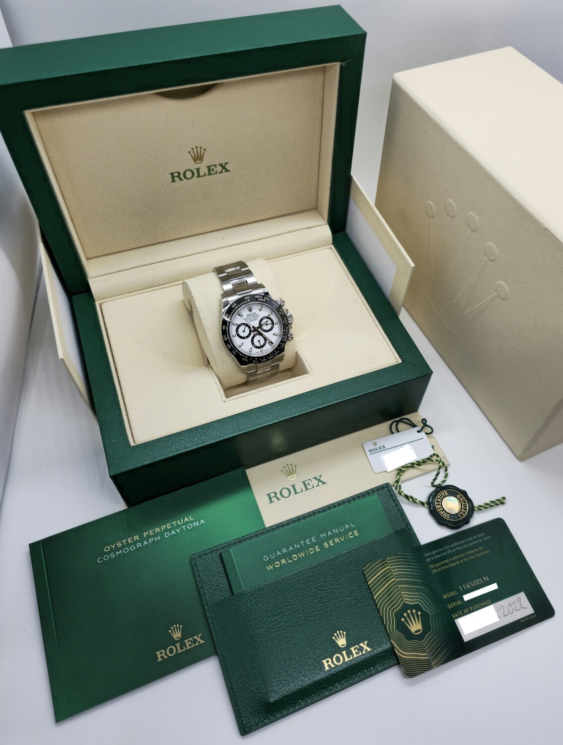 Rolex Daytona 116500LN Panda - 2022 Full Set, Excellent Condition