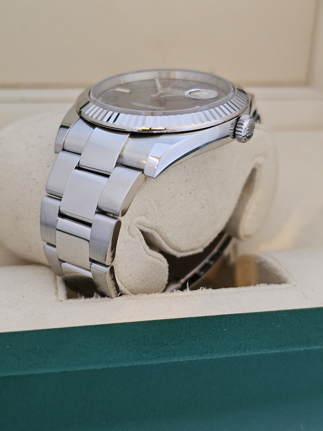 Rolex Datejust 126334 41mm, 2022 Full Set Wimbledon Dial, Exceptional Condition