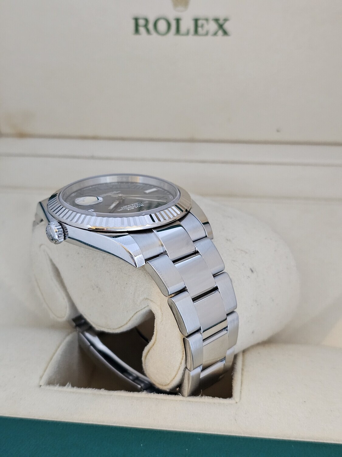 Rolex Datejust 126334 41mm, 2022 Full Set Wimbledon Dial, Exceptional Condition