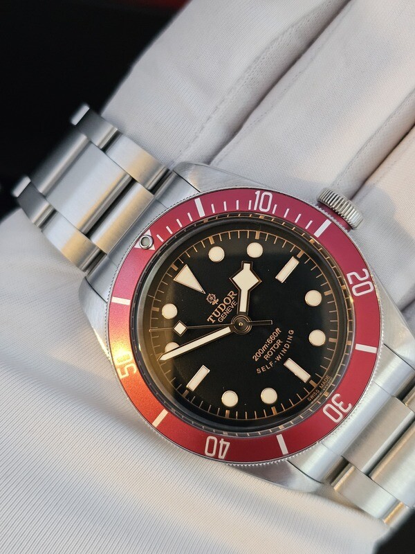 Tudor Black Bay 79220R ETA Red Bezel, 2014 Full Set, Excellent Condition