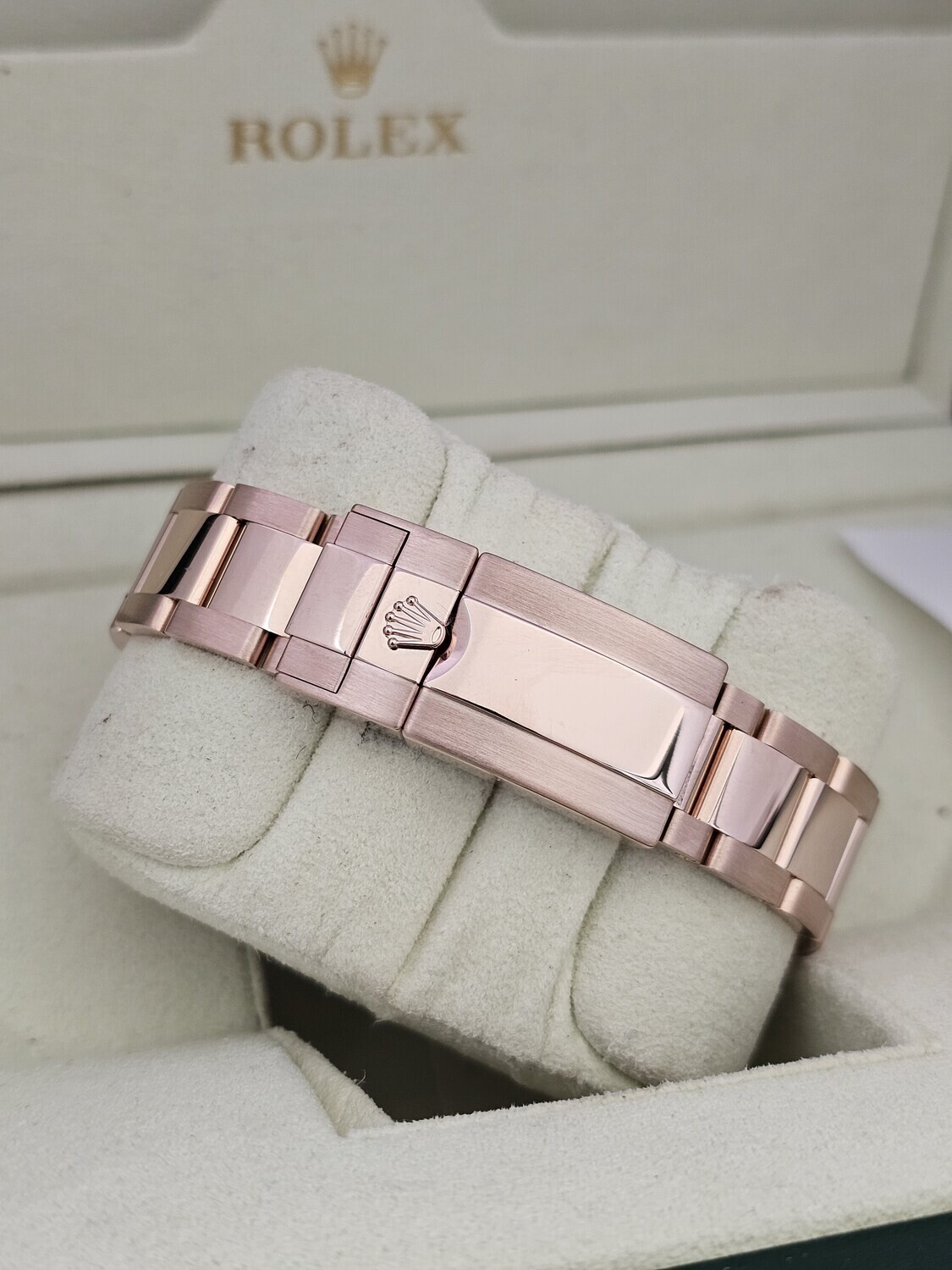 Rolex Daytona 116505, Rose Gold 2014 Full Set, 2018 Rolex Service Card