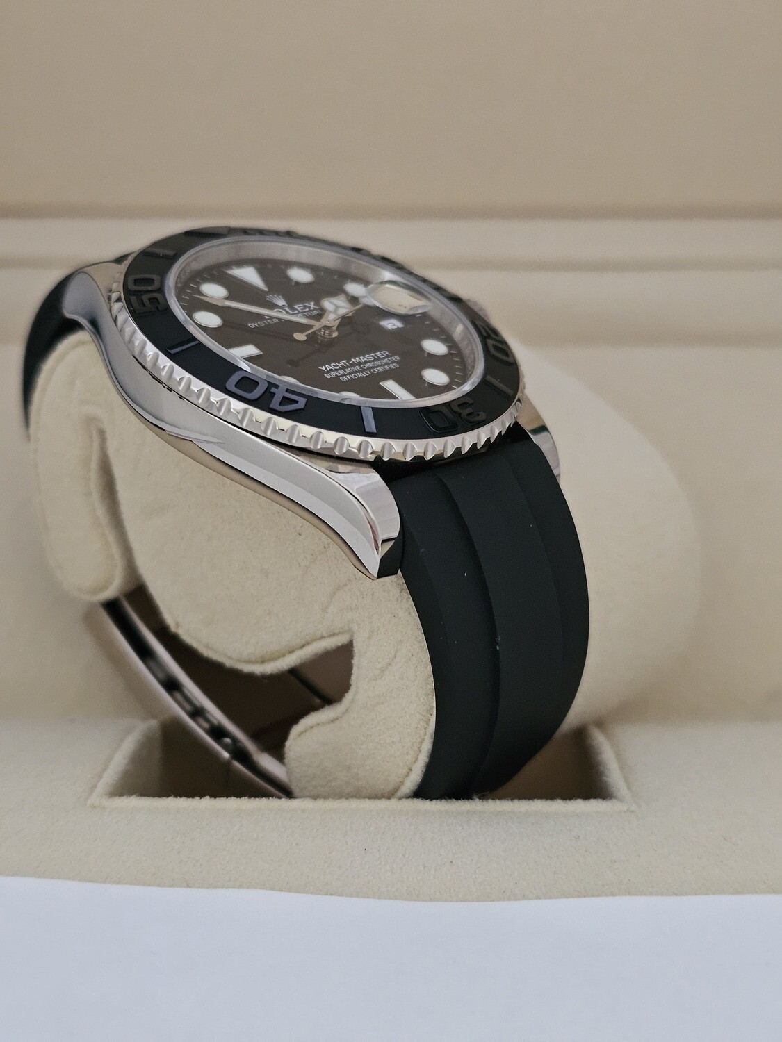 Rolex Yacht-Master 42mm 226659, 18K White Gold, 2022 Full Set