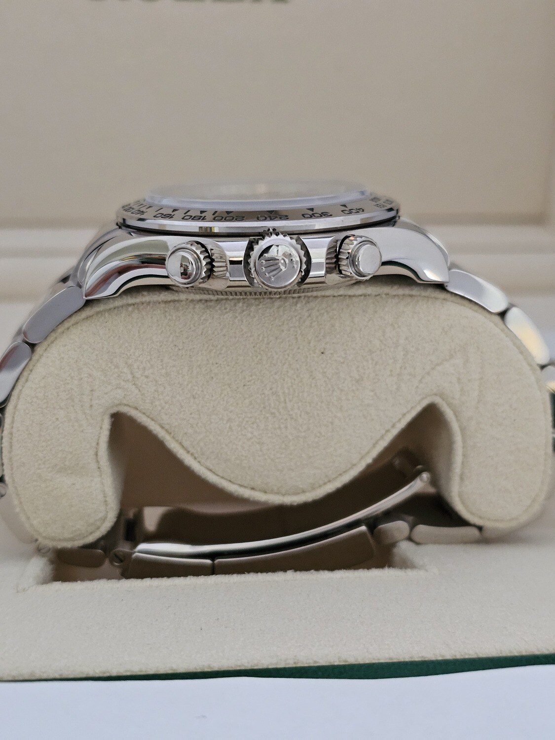 Rolex Cosmograph Daytona 116509 - 2023 Full Set, Blue Dial 18K White Gold