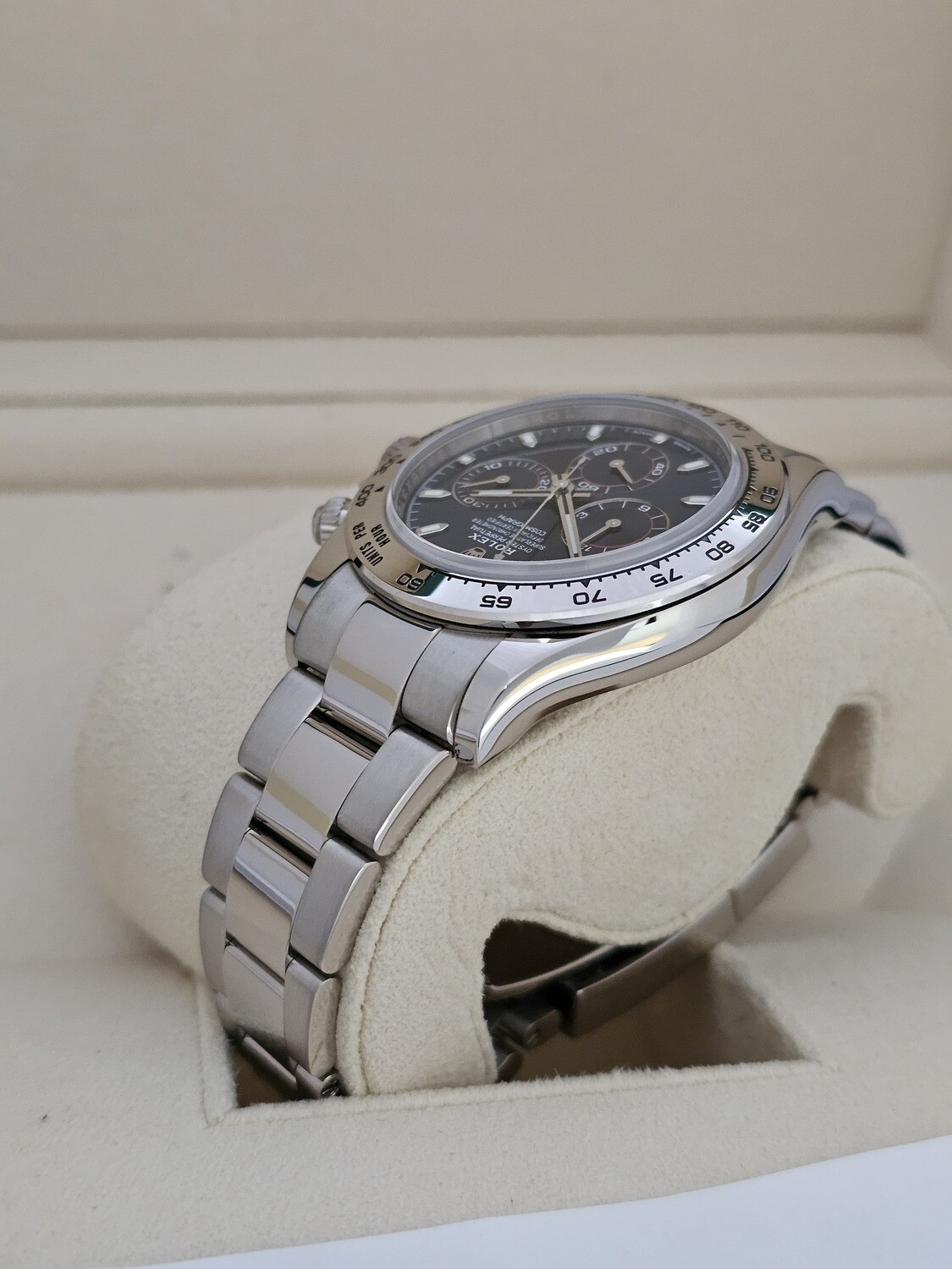 Rolex Cosmograph Daytona 116509 - 2023 Full Set, Blue Dial 18K White Gold
