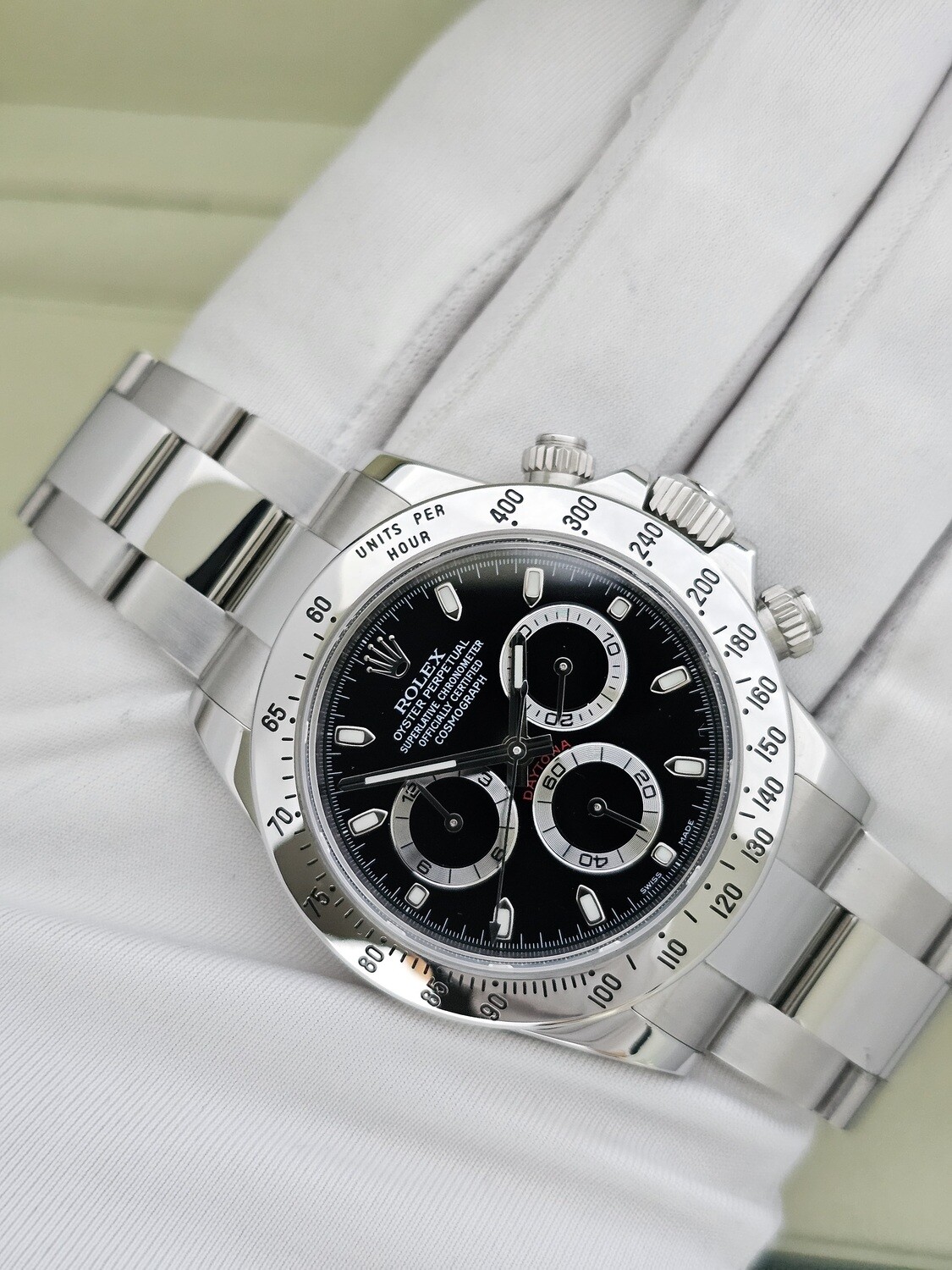Rolex Daytona 116520, 2014 Black Dial Full Set