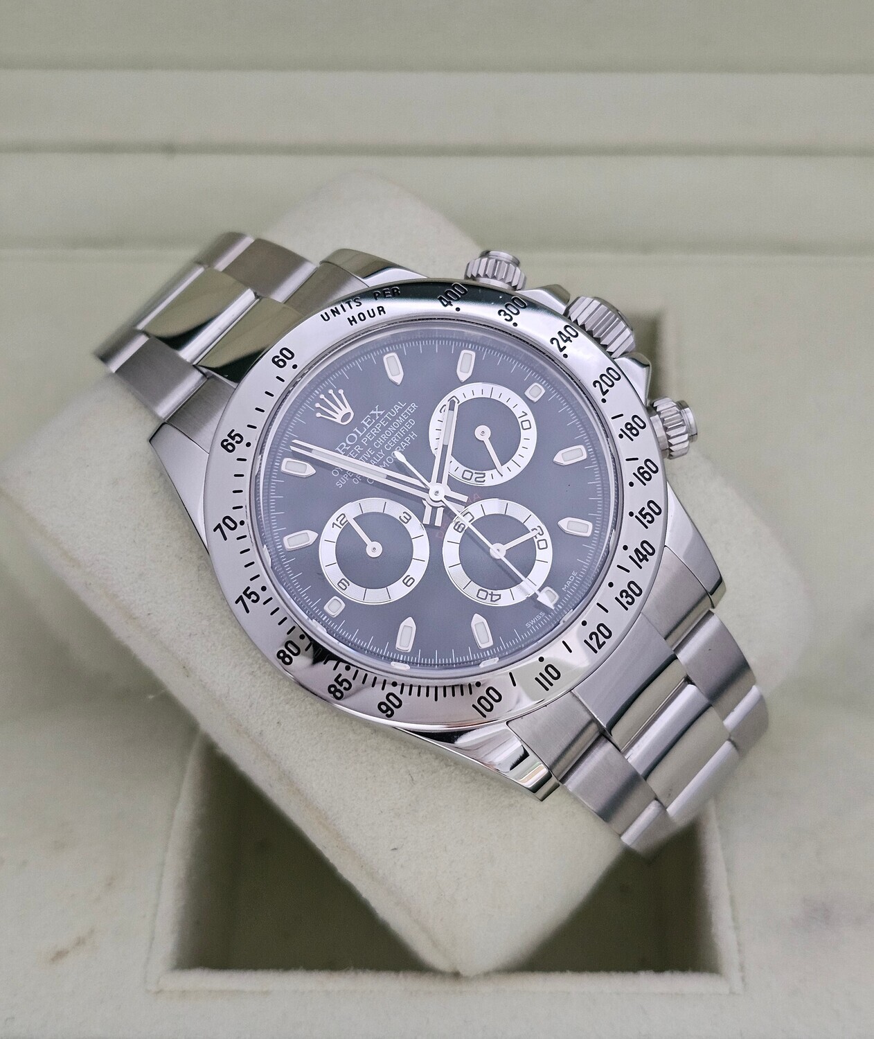 Rolex Daytona 116520, 2014 Black Dial Full Set