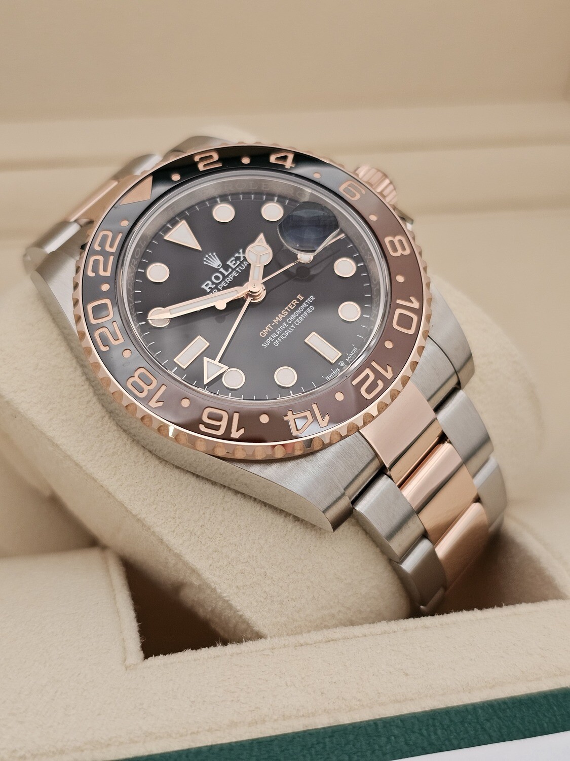 Rolex GMT Mater II 126711CHNR &#39;Rootbeer&#39; 2023 Full Set
