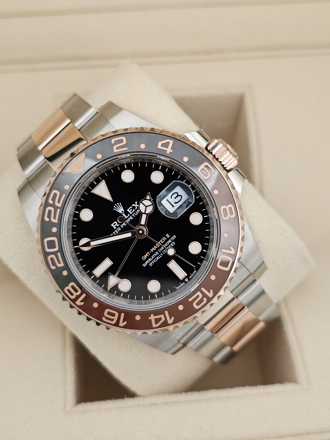 Rolex GMT Mater II 126711CHNR &#39;Rootbeer&#39; 2023 Full Set