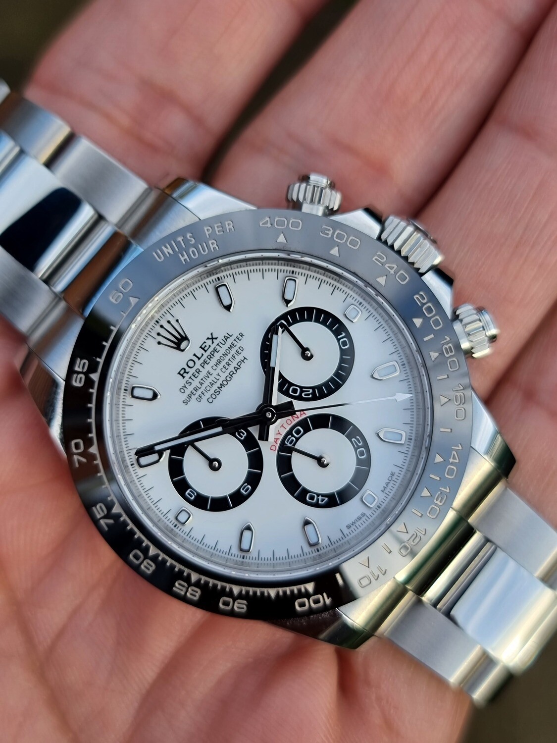 Rolex Daytona 116500LN Panda - 2017 with 2022 Rolex Service