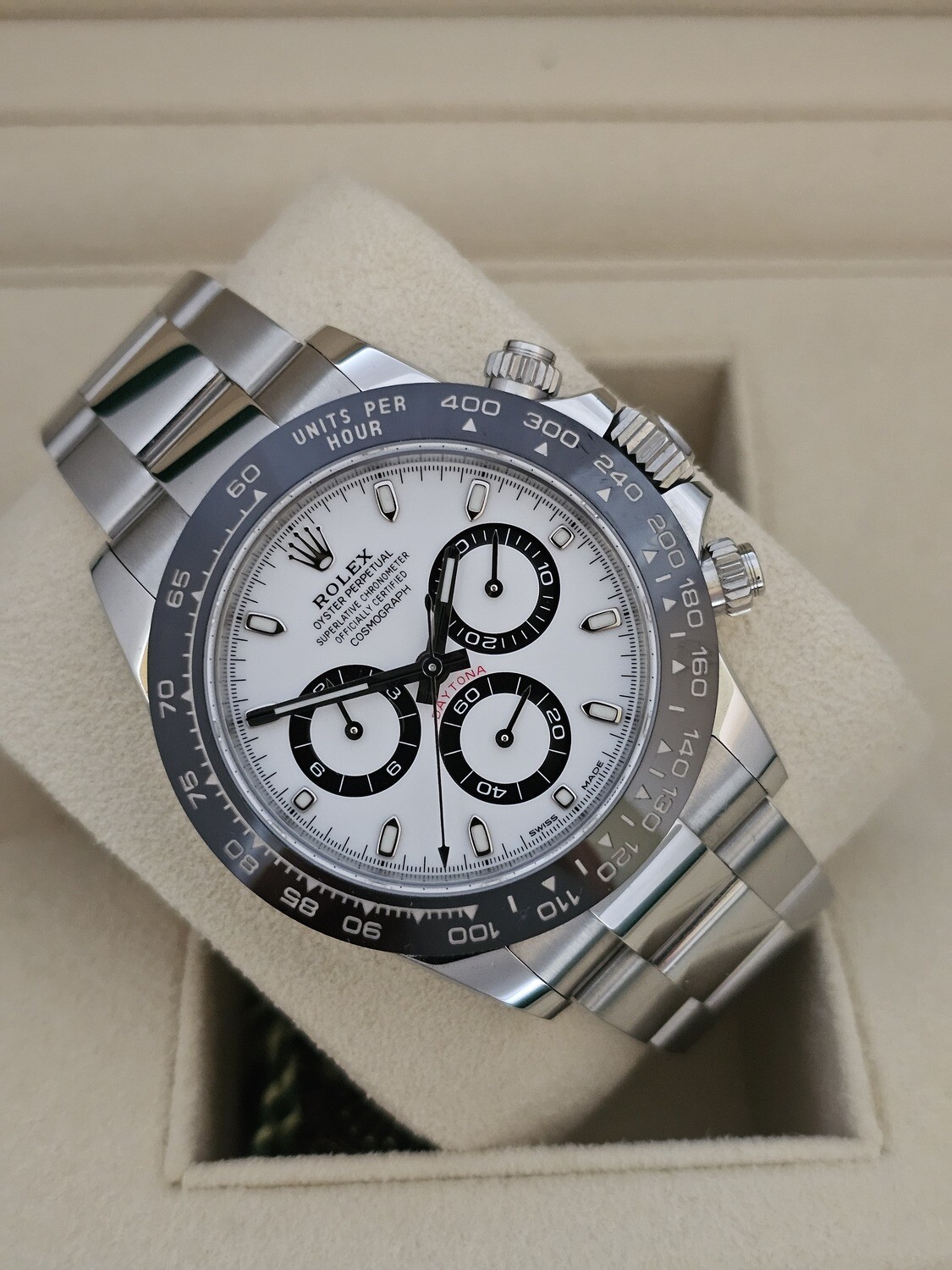 Rolex Daytona 116500LN Panda - 2017 with 2022 Rolex Service