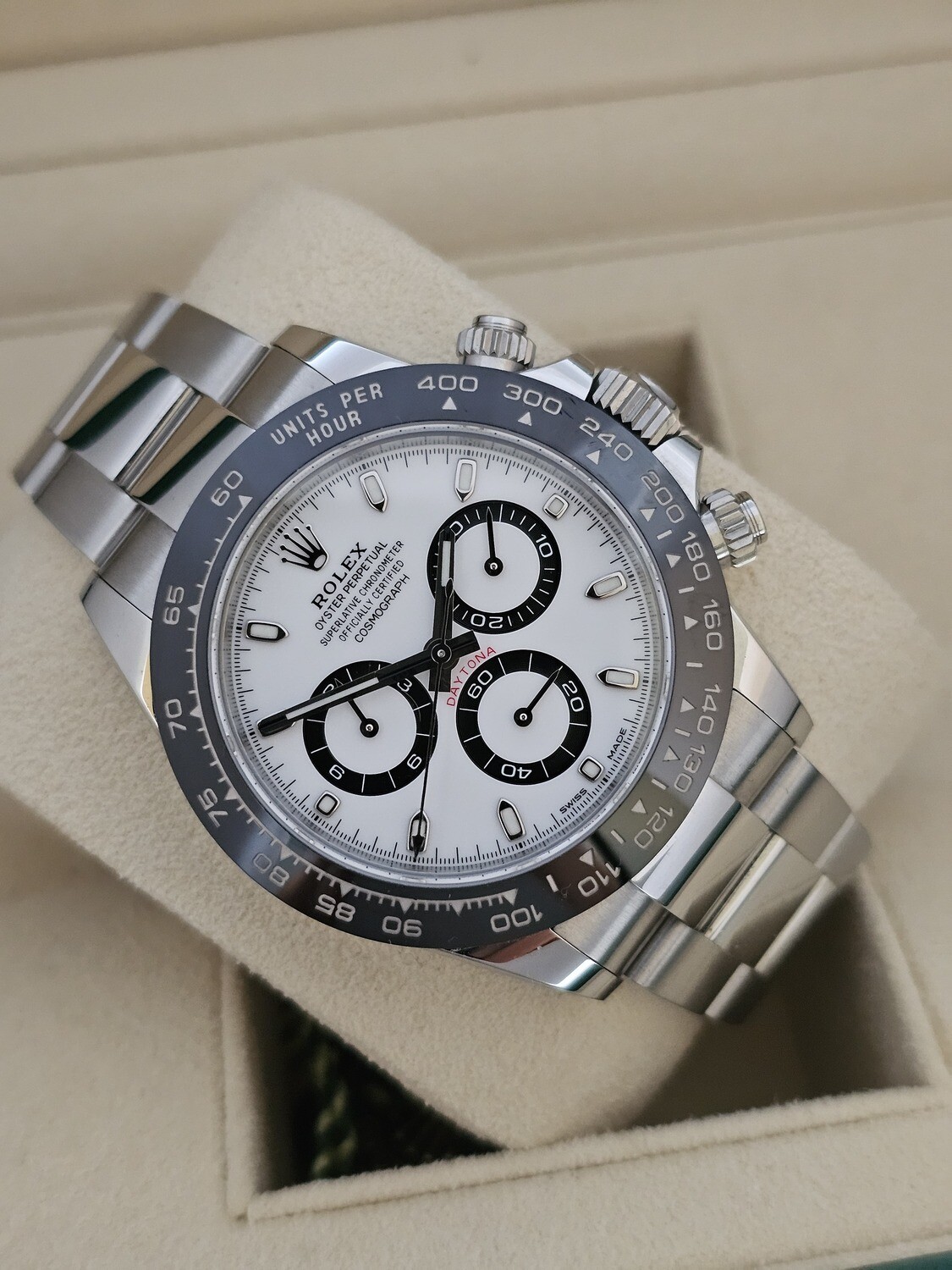 Rolex Daytona 116500LN Panda - 2017 with 2022 Rolex Service