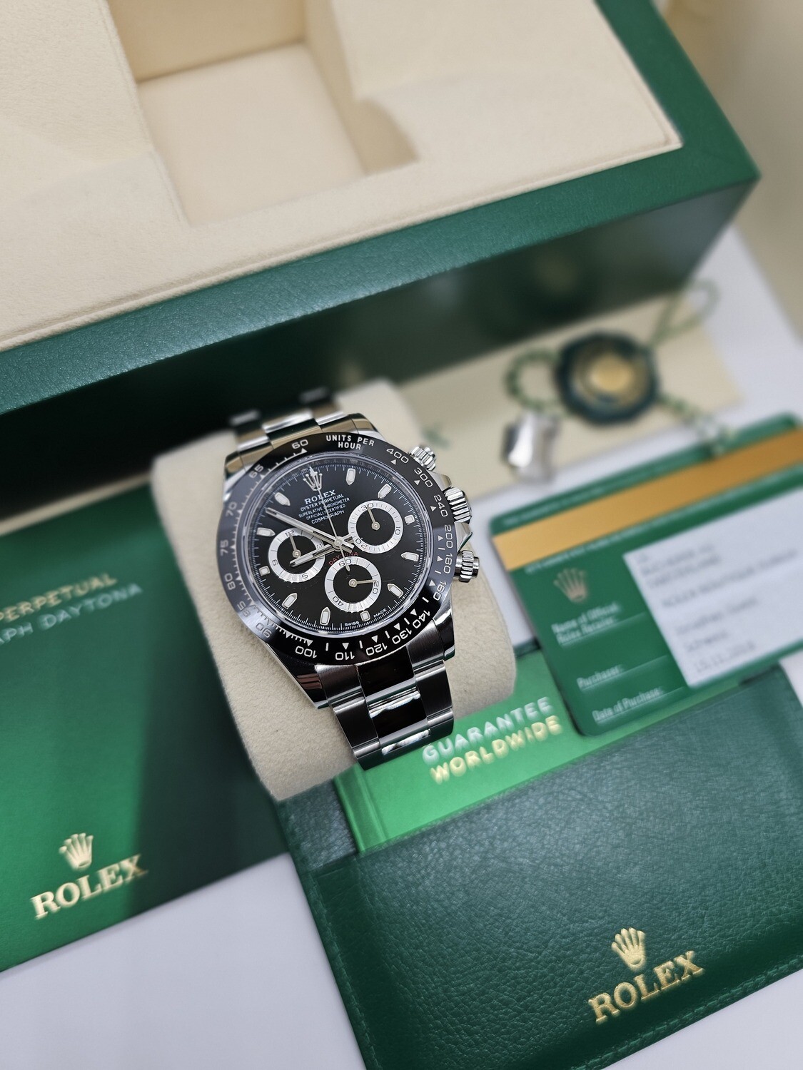 Rolex Daytona 116500LN - 2018 Full Set, Excellent Condition