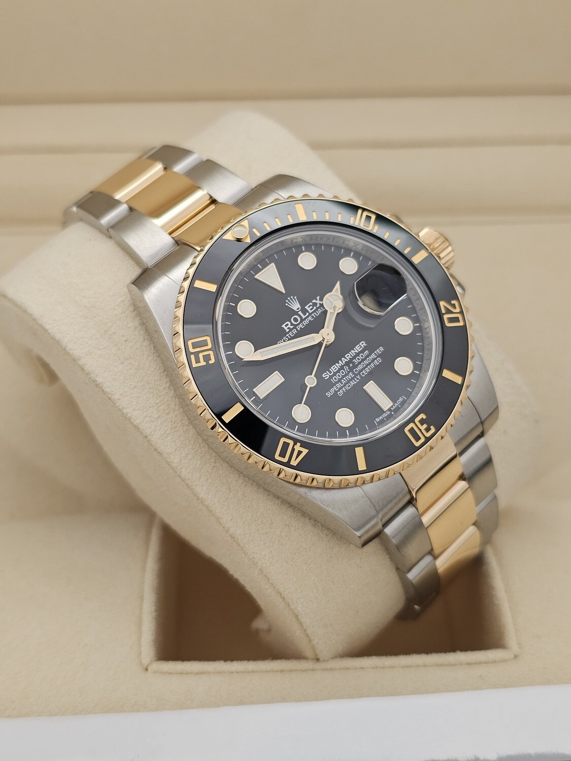 Rolex Submariner Date Watch, Ref 116613LN - 2014 Box &amp; Papers