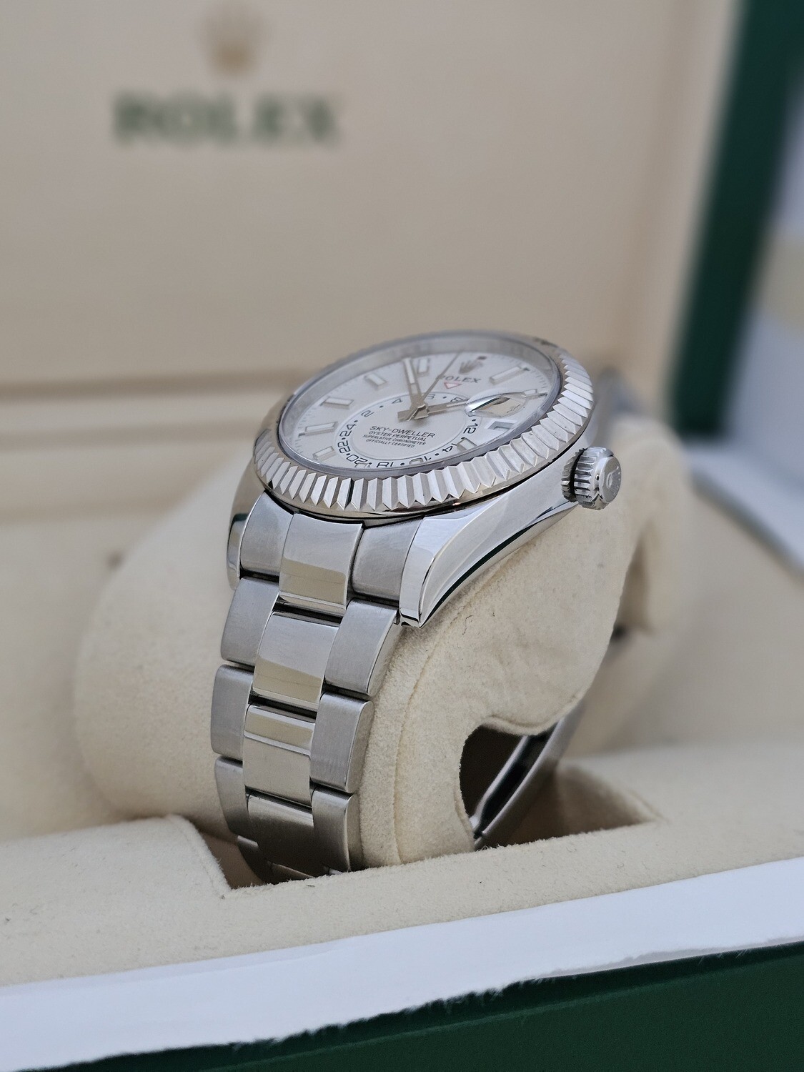 Rolex Sky-Dweller 326934, 2018 White Dial