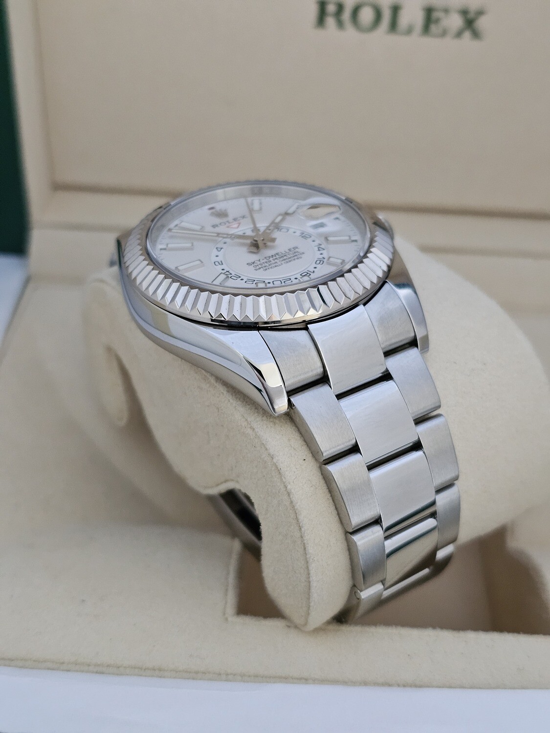 Rolex Sky-Dweller 326934, 2018 White Dial