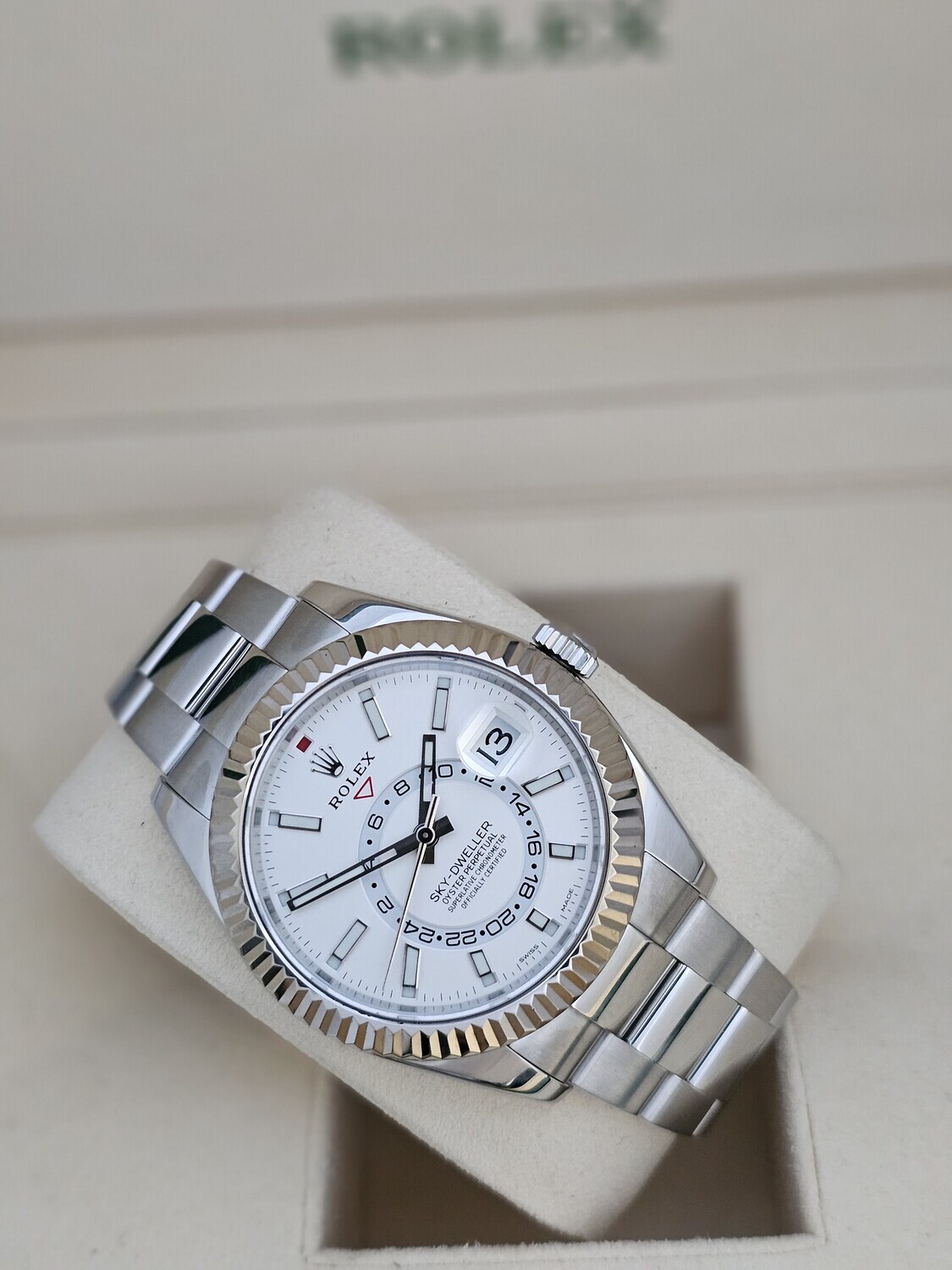 Rolex Sky-Dweller 326934, 2018 White Dial