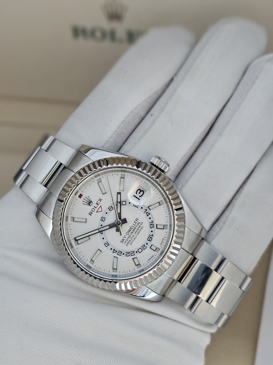 Rolex Sky-Dweller 326934, 2018 White Dial