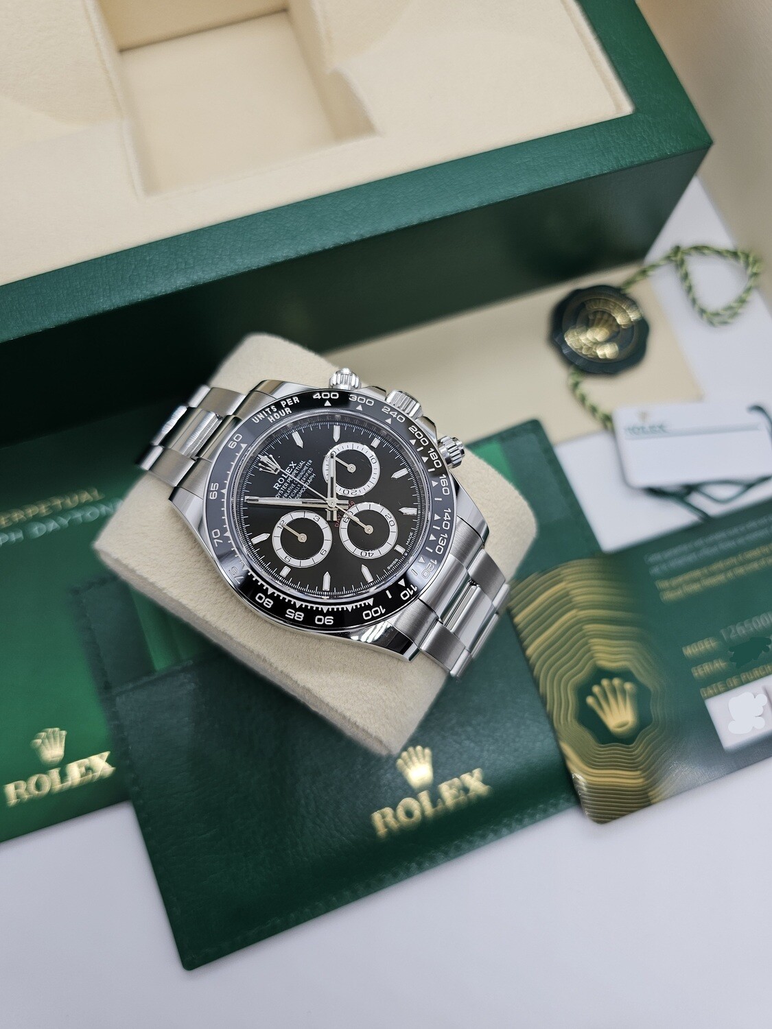 Rolex Daytona Watch 126500LN, The Latest New Version, 2024 New &amp; Unworn, Full Set
