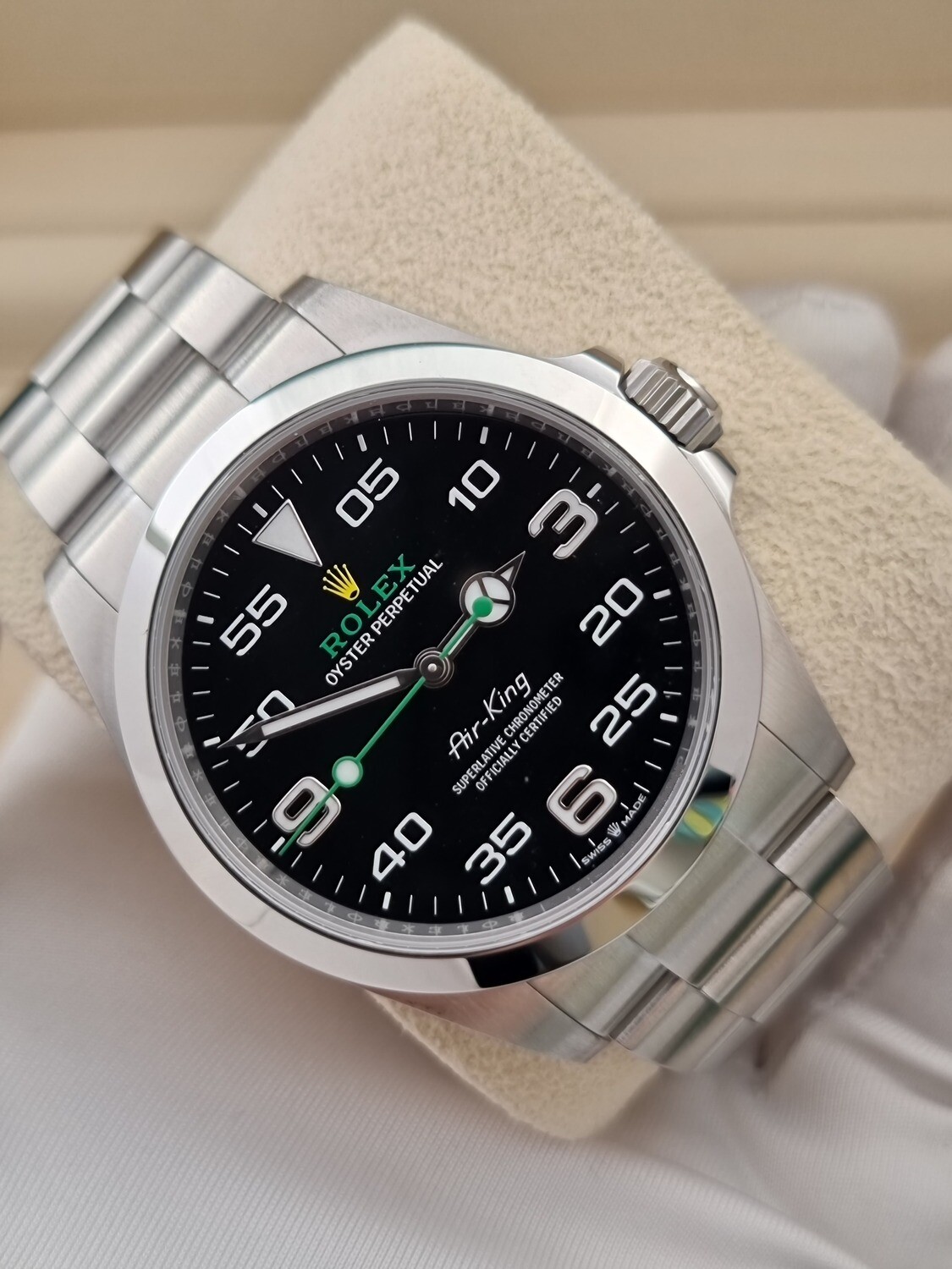 Rolex Airking 126900, 2023 Full Set Unworn, The Latest Model of the &#39;Bloodhound&#39;