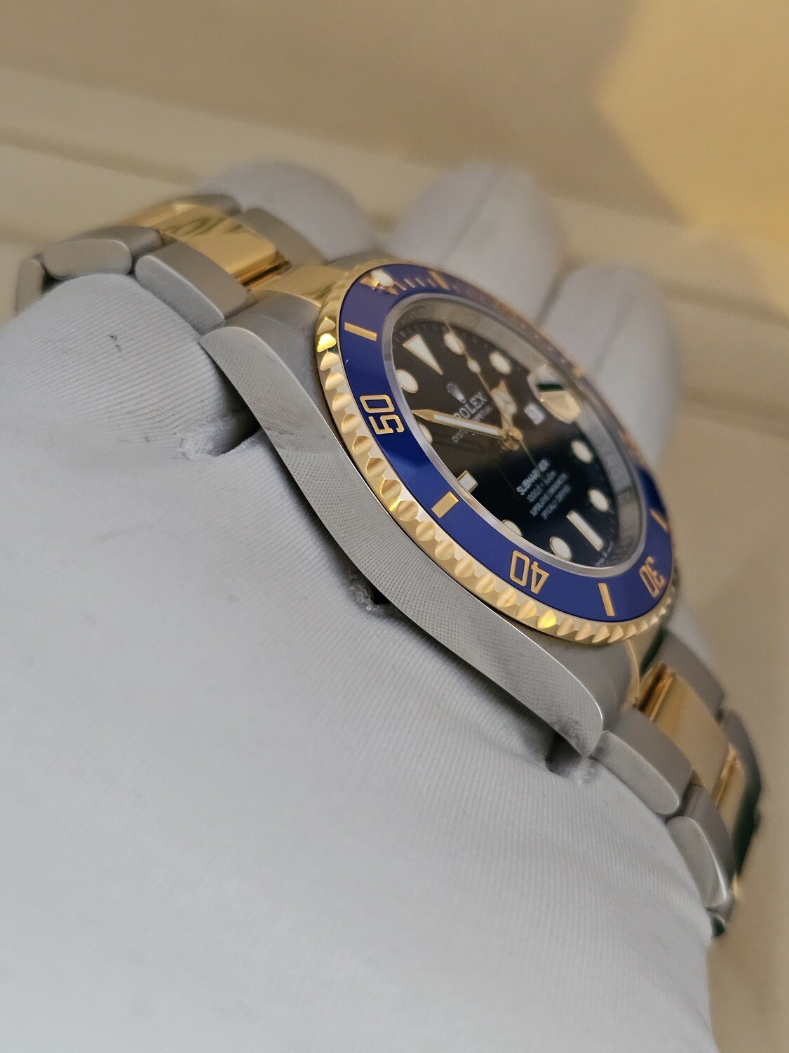 Rolex Submariner Bluesy Watch, 2022 Full Set, Ref 126613LB