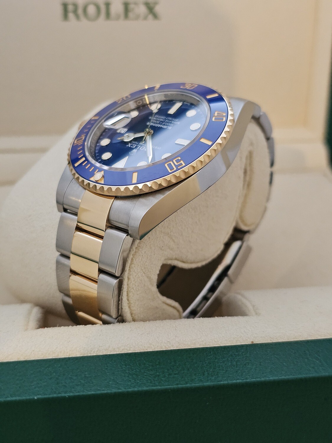 Rolex Submariner Bluesy Watch, 2022 Full Set, Ref 126613LB