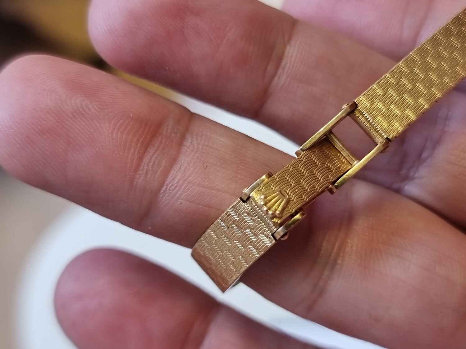Rolex Precision 18ct Gold ladies watch, 1960&#39;s Cocktail watch
