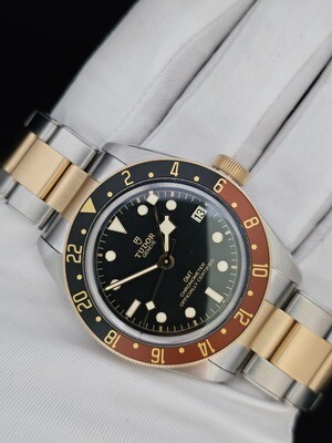 Tudor BlackBay GMT S&amp;G 79833MN - 2024 Full Set, New/Unworn