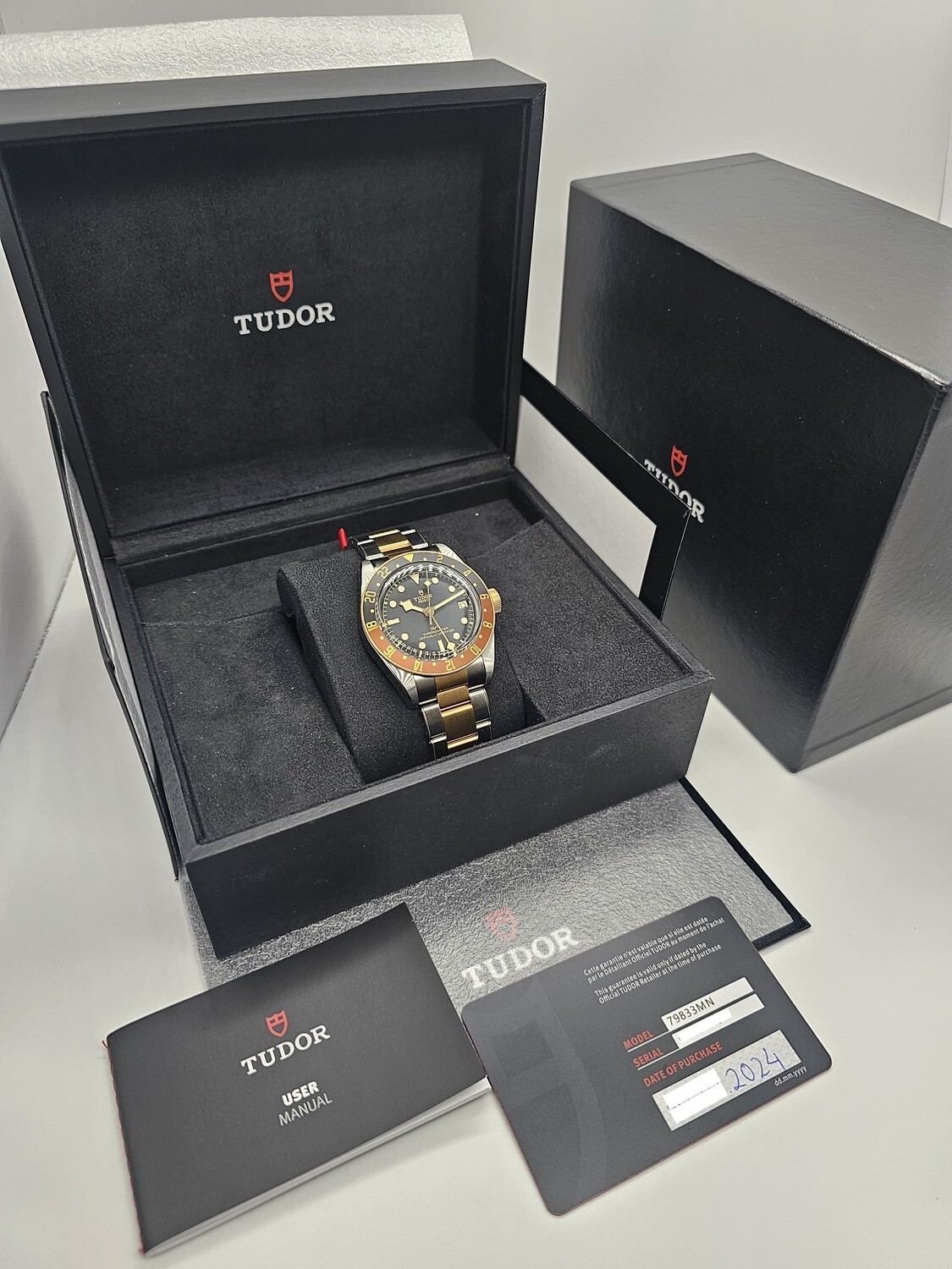 Tudor BlackBay GMT S&amp;G 79833MN - 2024 Full Set, New/Unworn