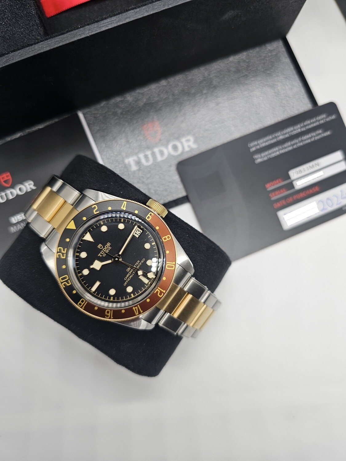 Tudor BlackBay GMT S&amp;G 79833MN - 2024 Full Set, New/Unworn