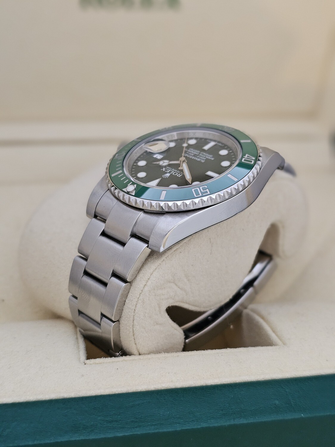 Rolex Submariner Watch Hulk, Ref 116610LV, 2012 Excellent Condition