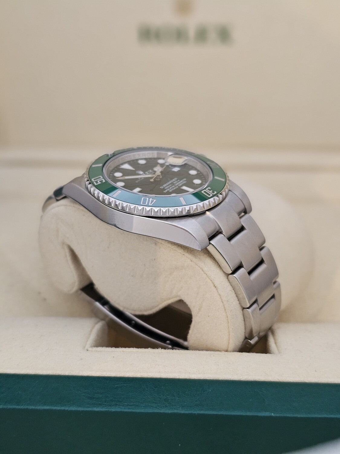 Rolex Submariner Watch Hulk, Ref 116610LV, 2012 Excellent Condition