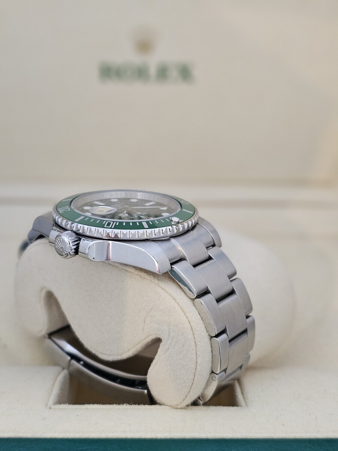 Rolex Submariner Watch Hulk, Ref 116610LV, 2012 Excellent Condition