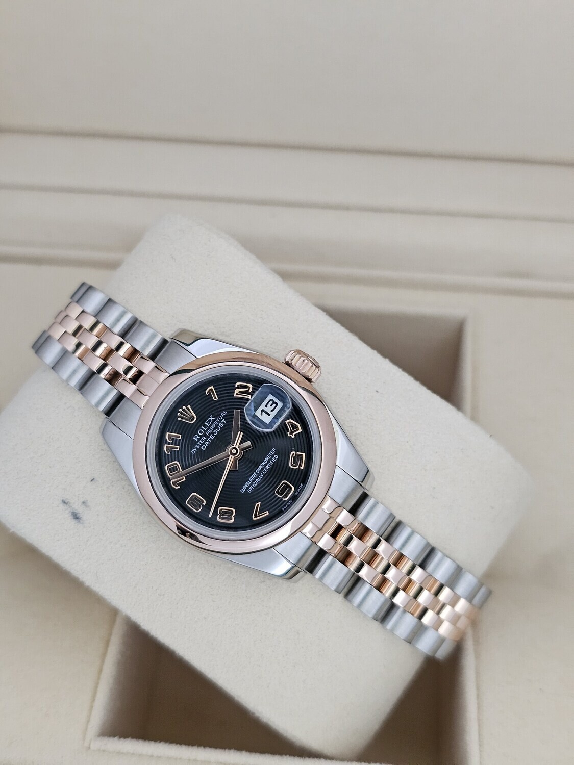 Rolex Datejust Ladies 26mm, Rare Concentric Dial, 2015 Full Set, Ref: 179161